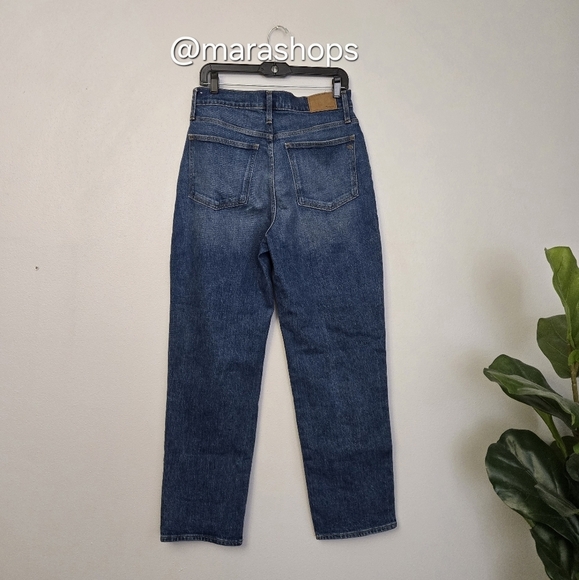Madewell The Perfect Vintage Straight Jean in Mayfield Wash - Picture 6 of 6